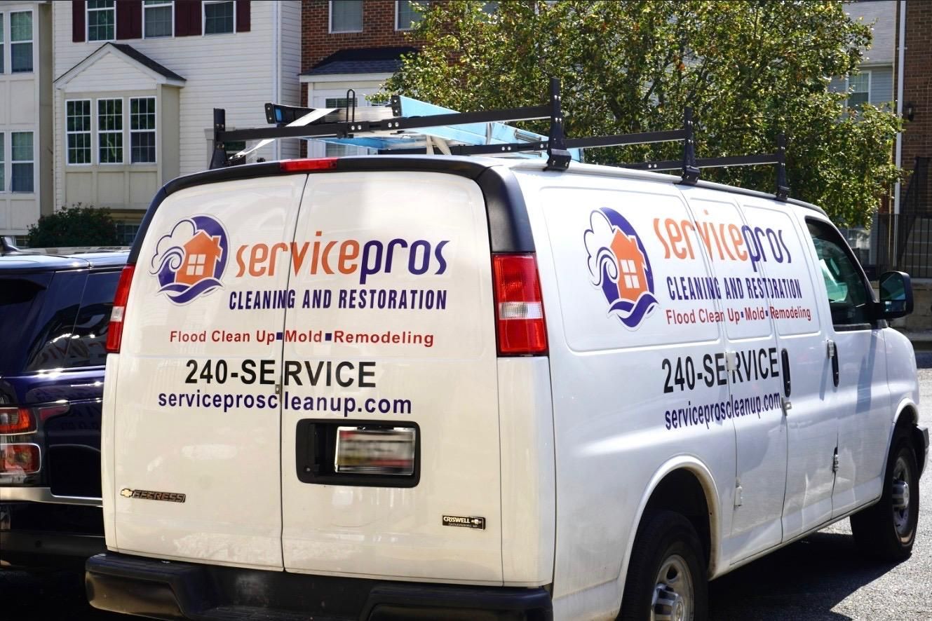 ServicePros branded van